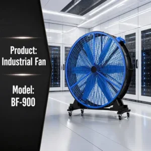 Mobile Hvls Industrial Fan, 900mm, 500W, 100-Speed, GIMEFAN