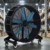Mobile Portable Drum Fan, Axial, AC 100V~240V, Electric