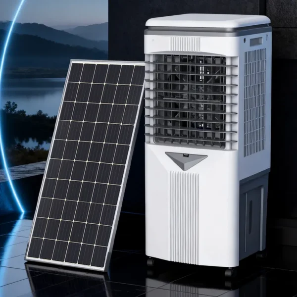 Mobile Standing Fan, Portable, 30L, Solar - view 2