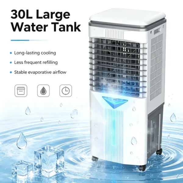 Mobility Standing Fan, 30L, Solar - view 2