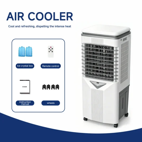 Mobility Standing Fan, 30L, Solar - view 6