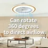 Modern Bldc Motor, LED, Ceiling, CRI - view 4