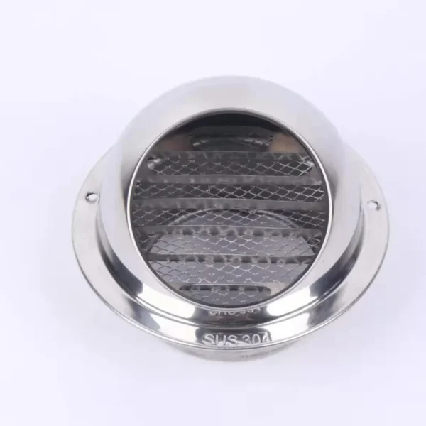 Modern Design Exhaust Fan, Stainless, Steel, 180mm, HVAC - view 2