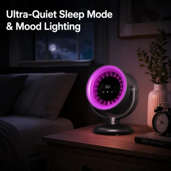 Modern Desktop Fan, 100, Portable - view 5