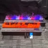 Modern Electric Fogging Fireplace, 3D, Steel - view 2