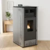 Modern Freestanding Pellet Stove, 12kw, PS-120