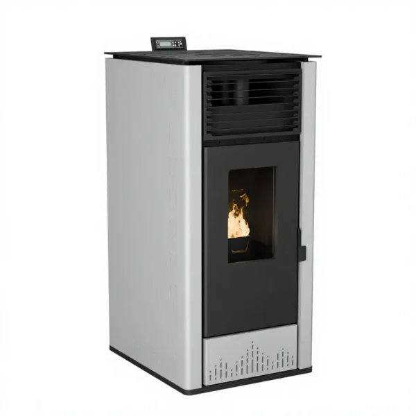 Modern Freestanding Pellet Stove, 12kw, PS-120 - view 4