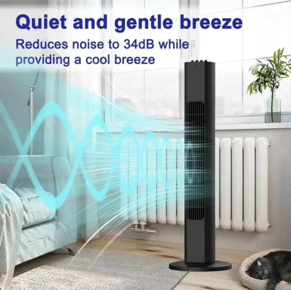 Modern Outdoor Tower, 50 W(0.07hp), Plastic - view 3