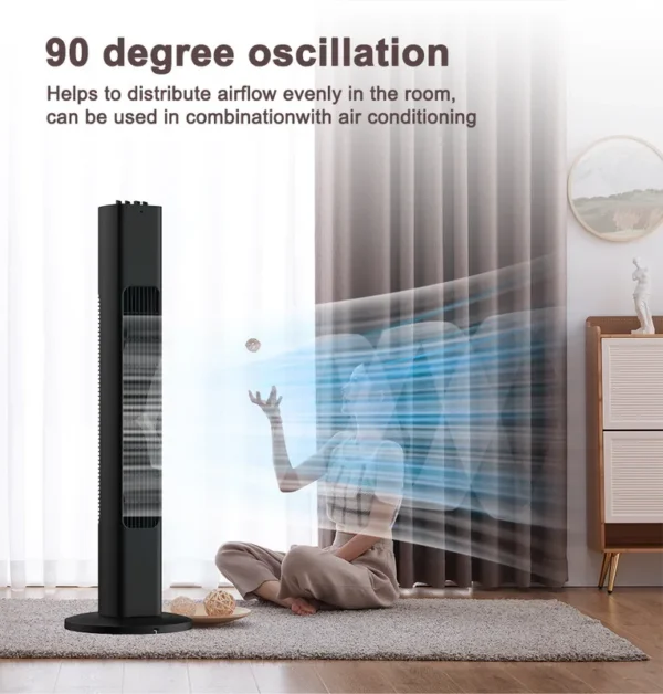 Modern Outdoor Tower, 50 W(0.07hp), Plastic - view 4