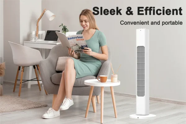 Modern Outdoor Tower, 50 W(0.07hp), Plastic - view 6