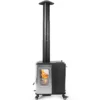 Modern Patio Heater, Stainless, Steel - view 2