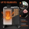 Modern Patio Heater, Stainless, Steel - view 3