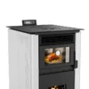 Modern Steel Pellet Stove, PS-100, Metal - view 4