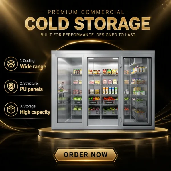 Modular Cold Storage Unit, Stainless, Steel - view 5