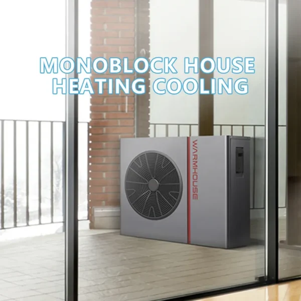Monobloc Heat Pump, R32, 220, 9kw 12kW 16kW 22kW - view 3