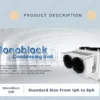 Monoblock Refrigeration Equipment Freezer, 110V, R404A - view 2