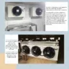 Monoblock Refrigeration Equipment Freezer, 110V, R404A - view 3