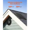 Mount Attic Exhaust Fan, 12-Inch, 1300, CFM - view 2