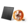 Mount Attic Exhaust Fan, 14-Inch, Solar, 1300, CFM