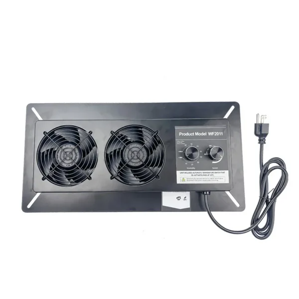 Mount Axial Cabinet Fan, 110-240V, 220CFM, Wall, 3000RPM - view 6