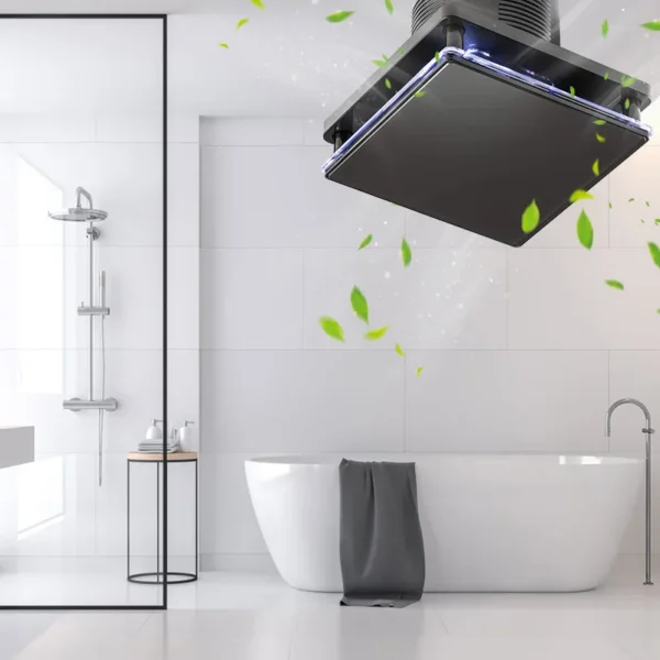 Mount Duct Exhaust Fan, SEICOI, Wall, IPX4, Waterproof - view 5