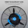 Mount Industrial Mist Fan, Wall, Waterproof - view 3