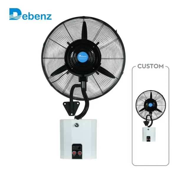 Mount Industrial Mist Fan, Wall, Waterproof - view 6