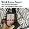 Mount Oscillating Fan, Wall, Electric Power - view 5