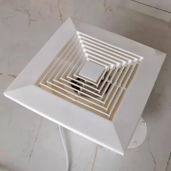 Mount Ventilation Exhaust Fan, Plastic, Ceiling, Wall