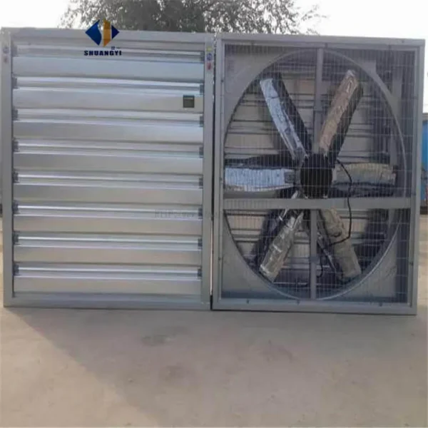 Mounted Axial Exhaust Fan, 10000CFM, Wall