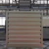 Mounted Axial Exhaust Fan, Wall, Stainless, Steel