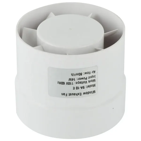Mounted Bathroom Air Extractor, Wall, Inline - view 2