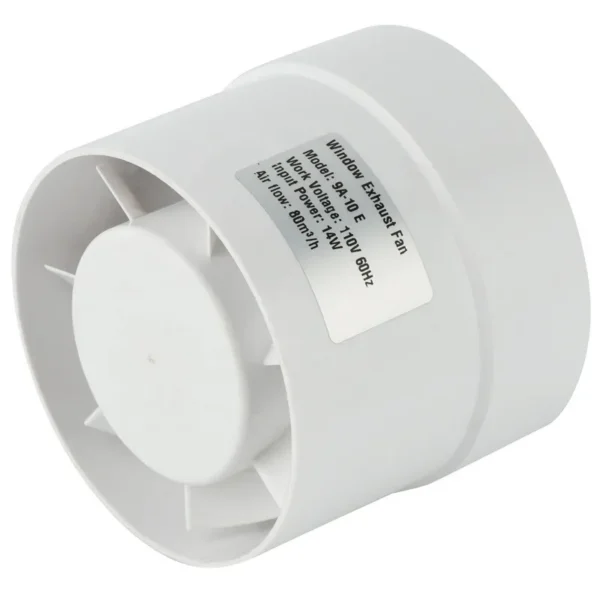 Mounted Bathroom Air Extractor, Wall, Inline - view 4