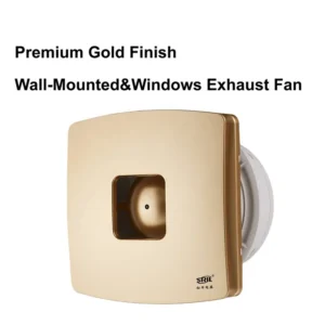 Mounted Bathroom Exhaust Fan, Wall, 100mm, ABS