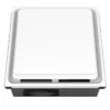Mounted Bladeless Exhaust Fan, Ceiling, Plastic
