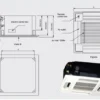 Mounted Cassette Air Conditioner, Ceiling, Brushless - view 2