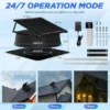 Mounted Exhaust Vent Fan, Solar, Brushless, Roof - view 4