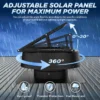 Mounted Exhaust Vent Fan, Solar, Brushless, Roof - view 5