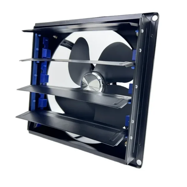 Mounted Industrial Exhaust Fan, Wall, 110V, Electric