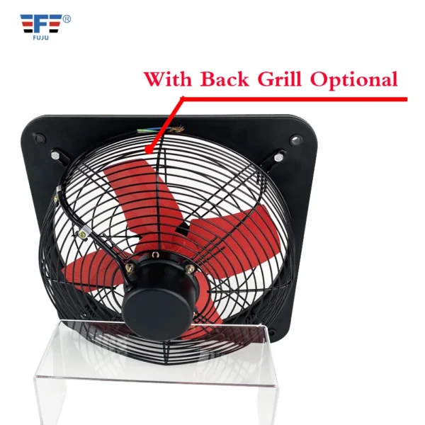 Mounted Metal Exhaust Fan, 220v, Wall - view 2