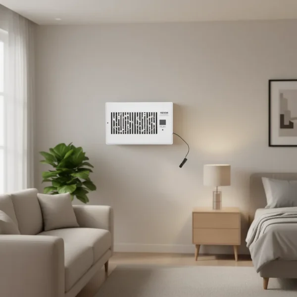 Mounted Register Booster Fan, Wall, 6x10, D0100X3ITAP - view 2
