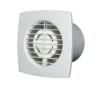Mounted Shutter Exhaust Fan, 220V, Plastic, Wall - view 3