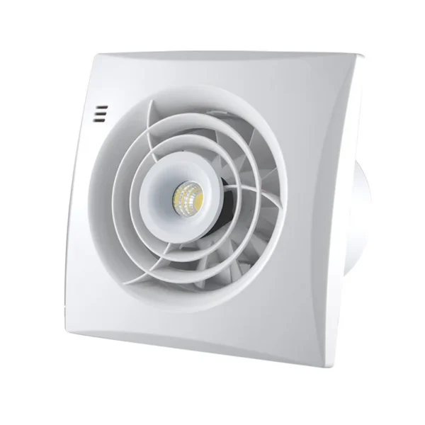Mounted Shutter Exhaust Fan, 220V, Plastic, Wall - view 5
