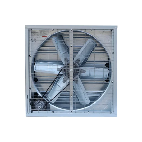 Mounted Shutter Exhaust Fan, Wall, 110 V, Metal - view 2