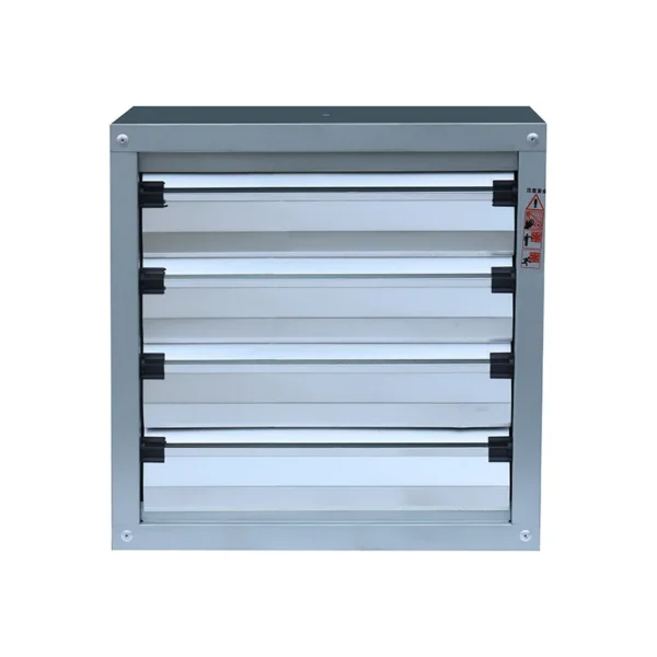 Mounted Shutter Exhaust Fan, Wall, 110 V, Metal - view 4