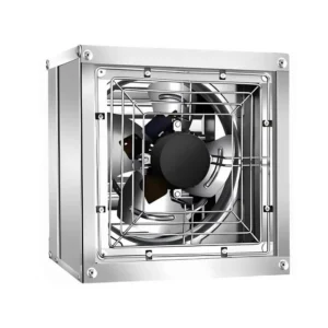 Mounted Shutter Exhaust Fan, Wall, 220 V, Electric