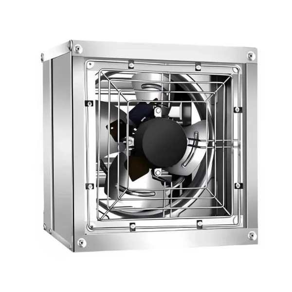 Mounted Shutter Exhaust Fan, Wall, 220 V, Electric