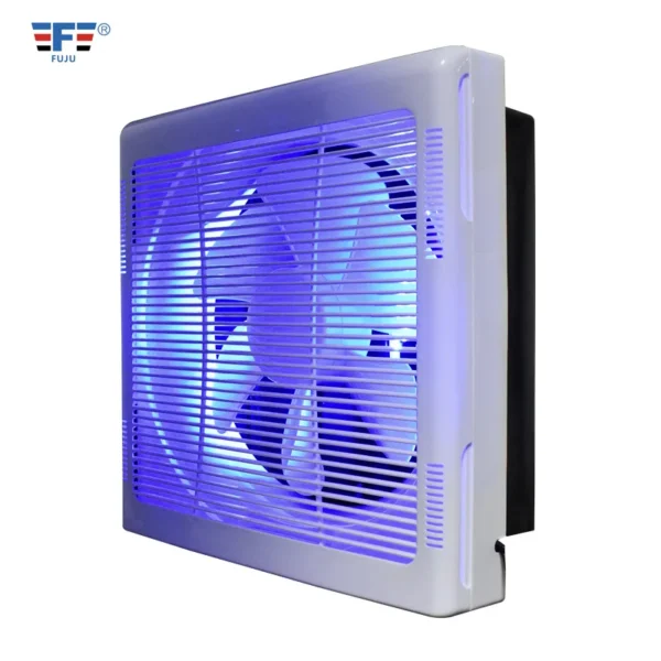 Mounted Ventilation Exhaust Fan, Plastic, Wall - view 2