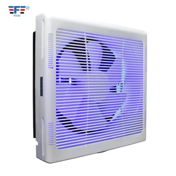 Mounted Ventilation Exhaust Fan, Plastic, Wall - view 3
