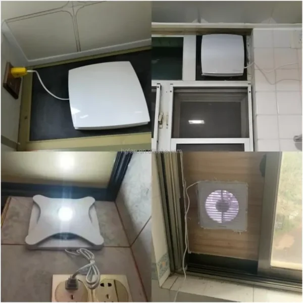 Mounted Wall Exhaust Fan, 4''6'', Ceiling - view 5